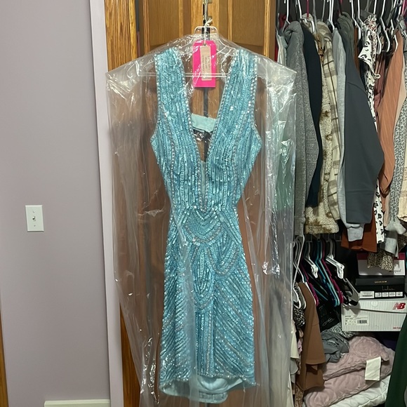 Short Homecoming Dress - Picture 2 of 3